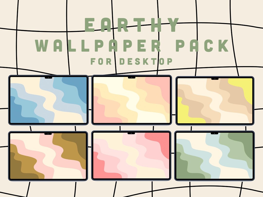 Desktop Wallpaper | Earthy Wallpaper | Pack of 6 Wallpapers | Red ...