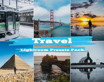 6 Lightroom Presets Travel Lightroom Presets, Lightroom Mobile and Desktop Presets, Travel Photo Presets | TRAVEL