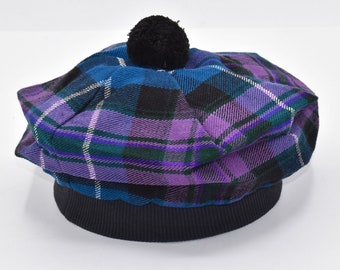 Unisex Scottish Tam O' Shanter Hat Woolen Hats Grey - Etsy