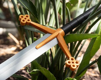 Claymore Sword 3D Printed: Dark Souls, Elden Ring Life-Size Prop (Kit)