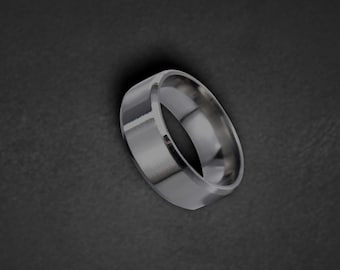 Silver Band Ring For Him Mens Ring Silver Rings for Men Gift for Him