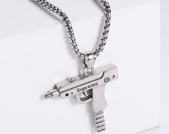 pendant chain, necklace for men, silver chain Mens jewelry, silver pendant, gift for him