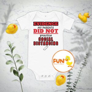 Quarantine Baby Onesie | Pandemic Baby | Funny Baby Onesie | Baby Onesie | Funny Baby Clothes | Funny Onesie | Unisex Baby | Baby Bodysuit