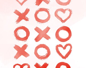 Valentine's Day Printable, Heart Wall Art, Valentine DIY Decor