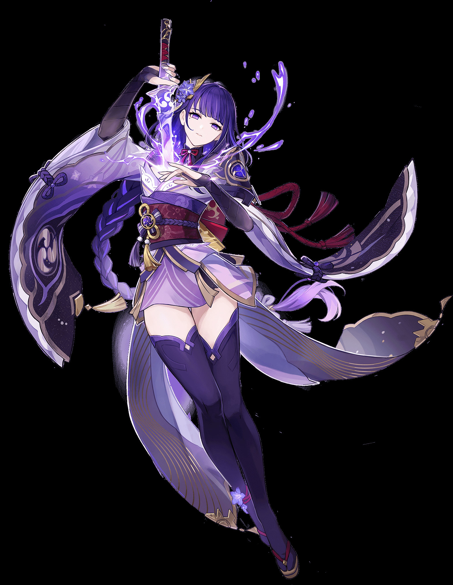 Genshin All Electro Characters Beidou, Cyno, Dori, Fischl, Keqing, Kujou Sara, Kuki, Lisa, Raiden Shogun, Razor, Yae Miko SVG PNG Dateien