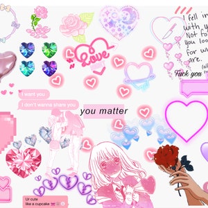 Niedliche Kawaii Anime LOVE Cartoon Bild PDF Dateien