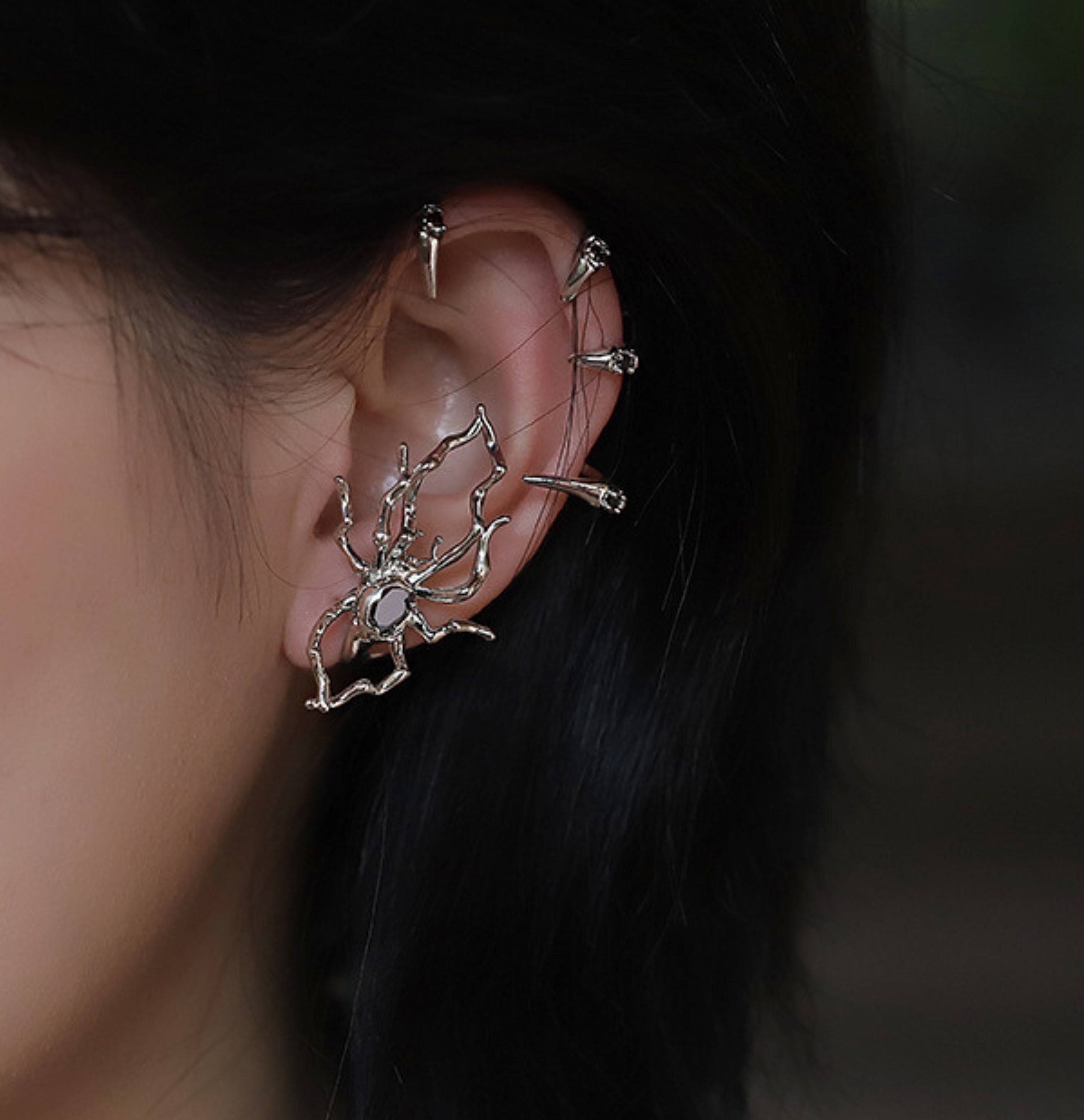Smith Jewels | Personalised Moh Akshar Earcuff |Handcrafted 925 Silver –  thesmithjewels
