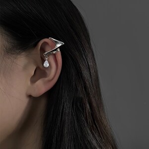 Gothic Elves Ear Cuff 2pcs Piercing Cartilage Climber Ear Wrap