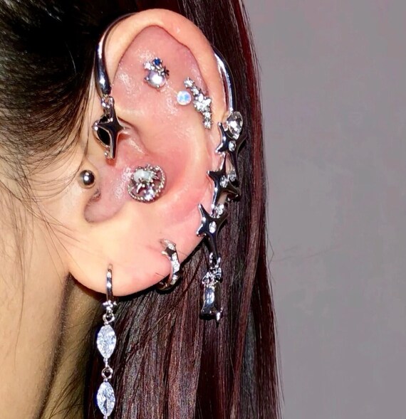 Ear full shop of earrings