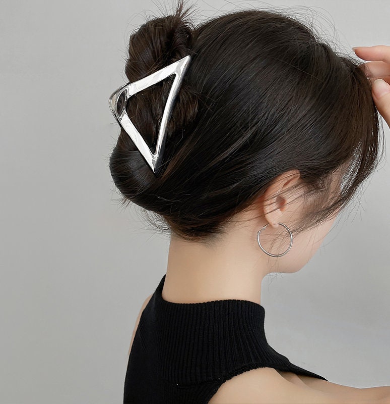High Quality Triangle Metal Hair Claw Hair Claw Clip for Thin and