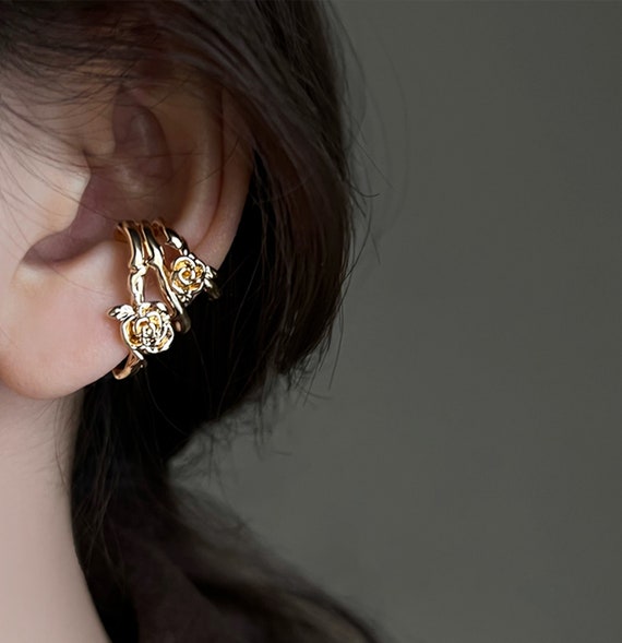 Ear cuff best sale rose