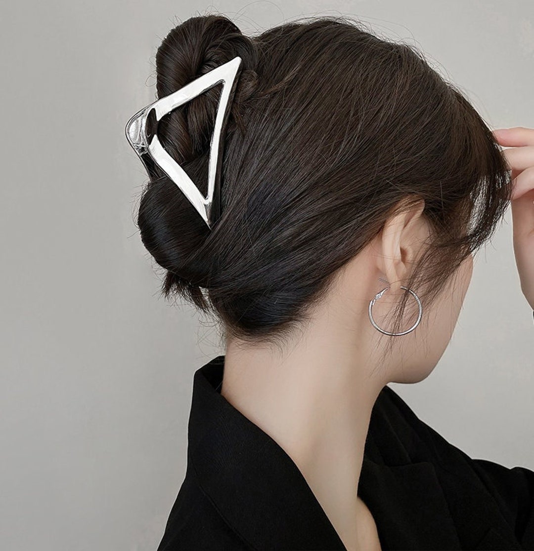 High Quality Triangle Metal Hair Claw Hair Claw Clip for Thin and Thick