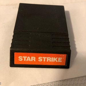 Karta do gry Star Strike Intellivision