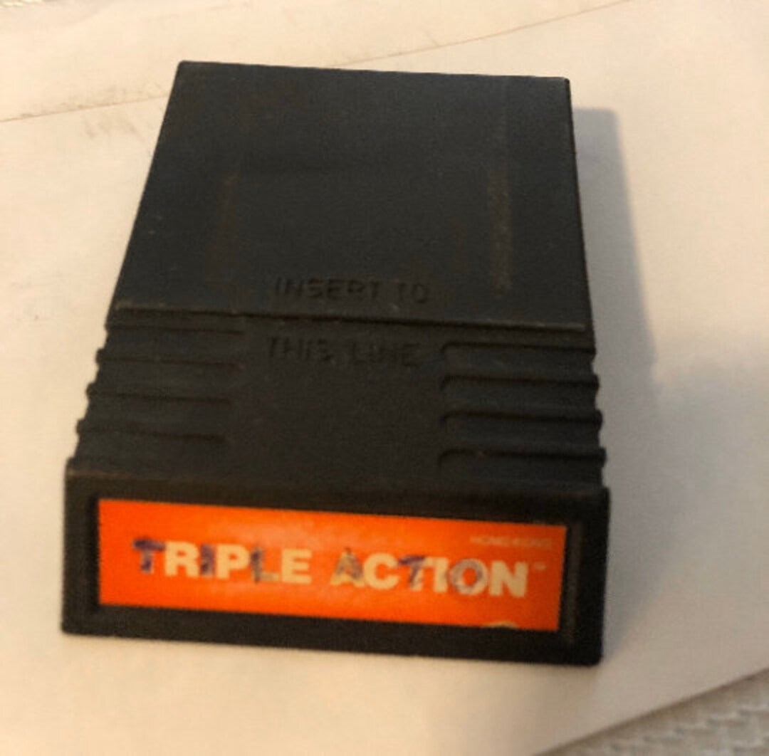 Lot De Jeux Intellivision En Boîte – Astrosmash, Triple Action, Lock N' Chase, Horse Racing