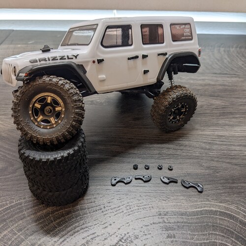 4x Carbon Fiber Dual Shock Mounts for Axial SCX24 Axle Etsy Singapore