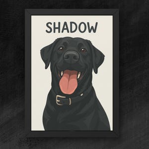 Custom Pet Dog Portrait, Digital Pet Dog Illustration From Photo, Printable Cartoon Pet Cat Portrait, Custom Pet Dog Digital Download Prints