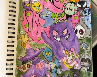 I love Ghost Types 600 dpi digital Download