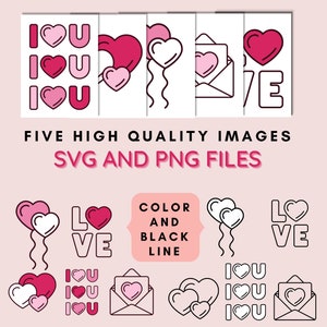 Valentines Day SVG, Valentine SVG, Love SVG Files, Valentines Day Files for Cricut, Heart Cricut Files