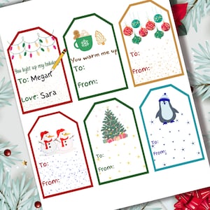 Printable Christmas Gift Tags