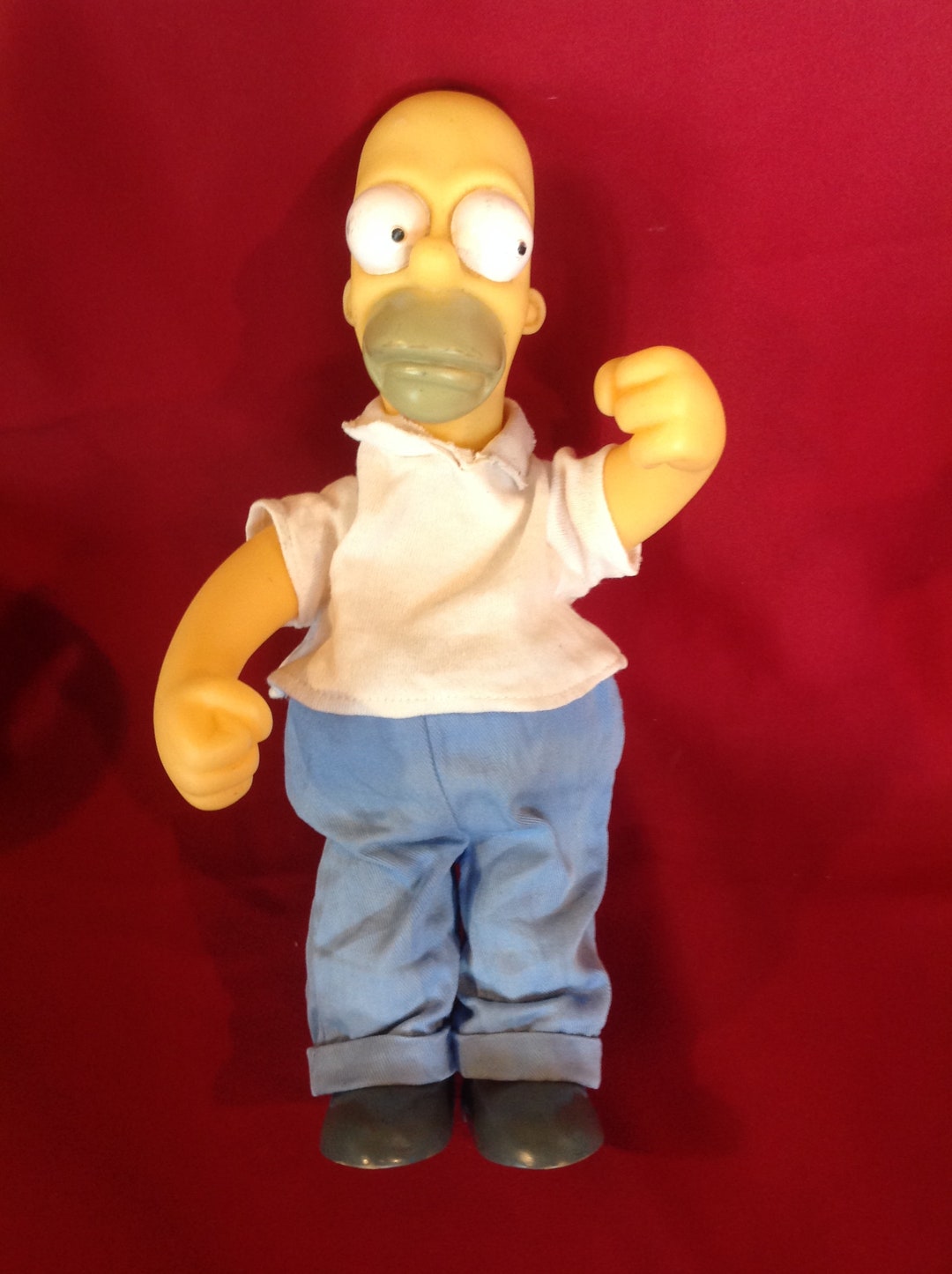 Homer Simpson 1990 Character Figure PVC TCFFC the Simpsons Toys