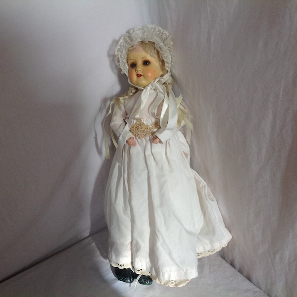 Antique Armand Marseille Doll 390 Early 1900's Original Clothes Composition Jointed Bisque Collectible