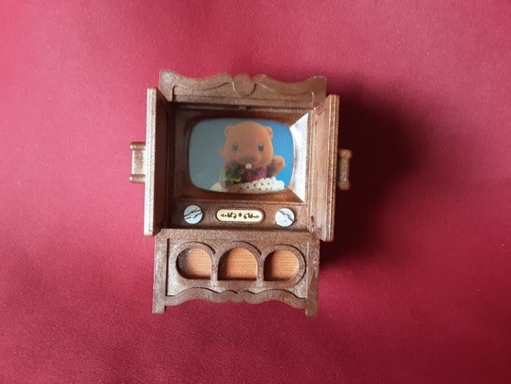 Sylvanian Families Calico Critters Vintage TV Retired Television