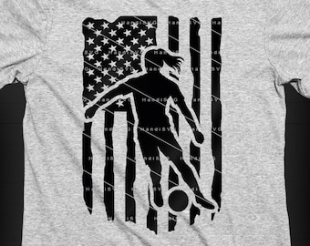 Soccer SVG Flag soccer USA soccer PNG Patriotic soccer Design soccer Cut File soccer File Download