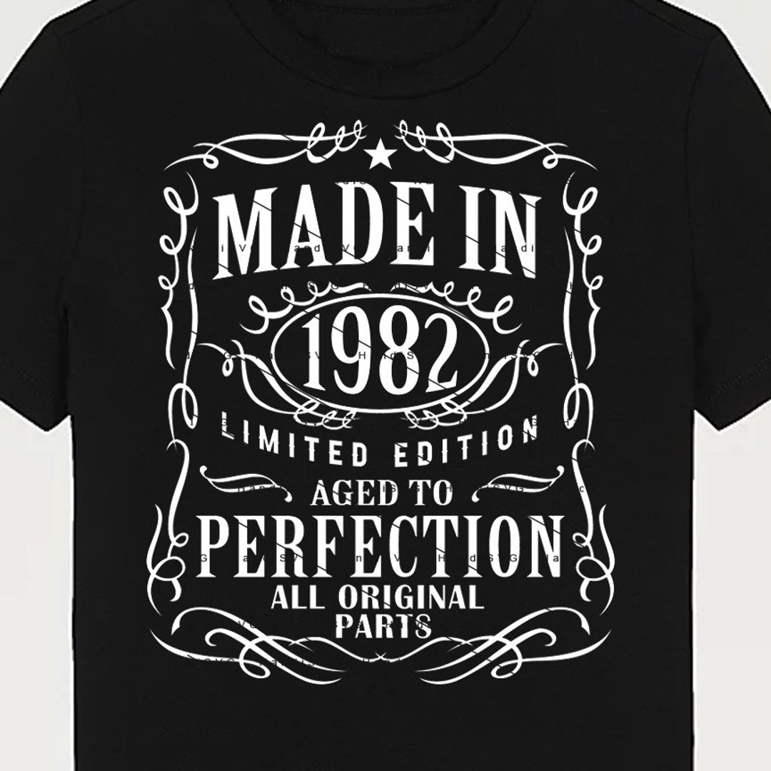 ♥永井様♥ 1982 Birthday SVG PNG 1982 Birthday Vintage 1982 Aged to