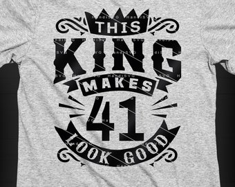 Vintage 41 SVG Clipart | Vintage 41 Cut File | Vintage 41 Aged to