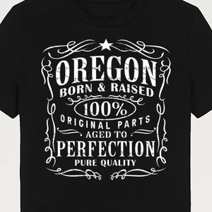 Oregon SVG PNG Vintage Oregon Home USA Aged to Perfection Oregon Cut File Design Download