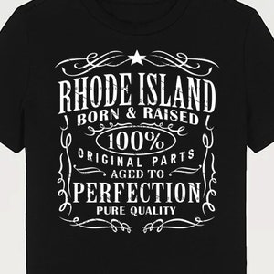 Rhode Island SVG PNG Vintage Rhode Island Home USA Aged to Perfection Rhode Island Cut File Design Download