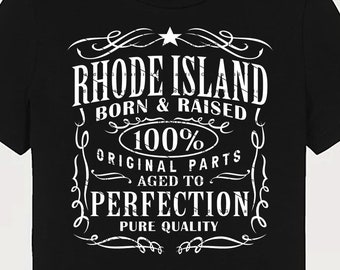Rhode Island SVG PNG Vintage Rhode Island Home USA Aged to Perfection Rhode Island Cut File Design Download