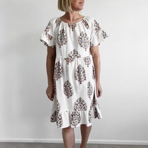 Patrón de costura en PDF del vestido Elizabeth / tallas de mujer AU 6-24