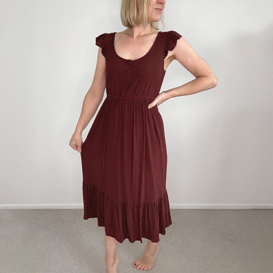white christmas dresses AFENDS Womens Position - Seersucker Maxi Dress - Green Check main image 1