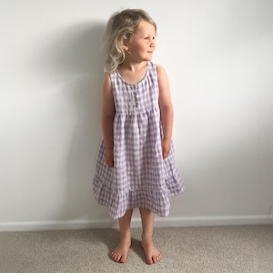 Charlie Tank & Dress PDF sewing pattern | sizes 0-3 months - 8 years