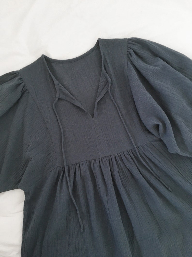 Isobel Dress PDF sewing pattern boho-style, linen, cotton, summer, picnic dress, women's image 6