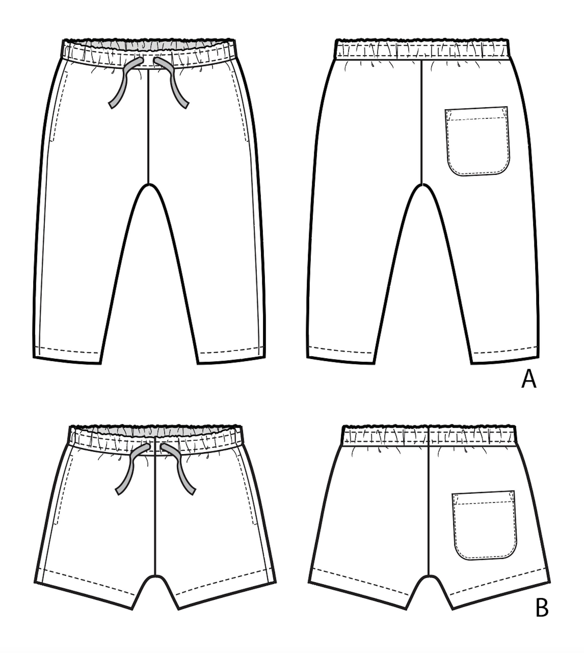 Taylor Pant & Short - PDF Sewing Pattern | Sizes 6-9m - 8yr - Etsy