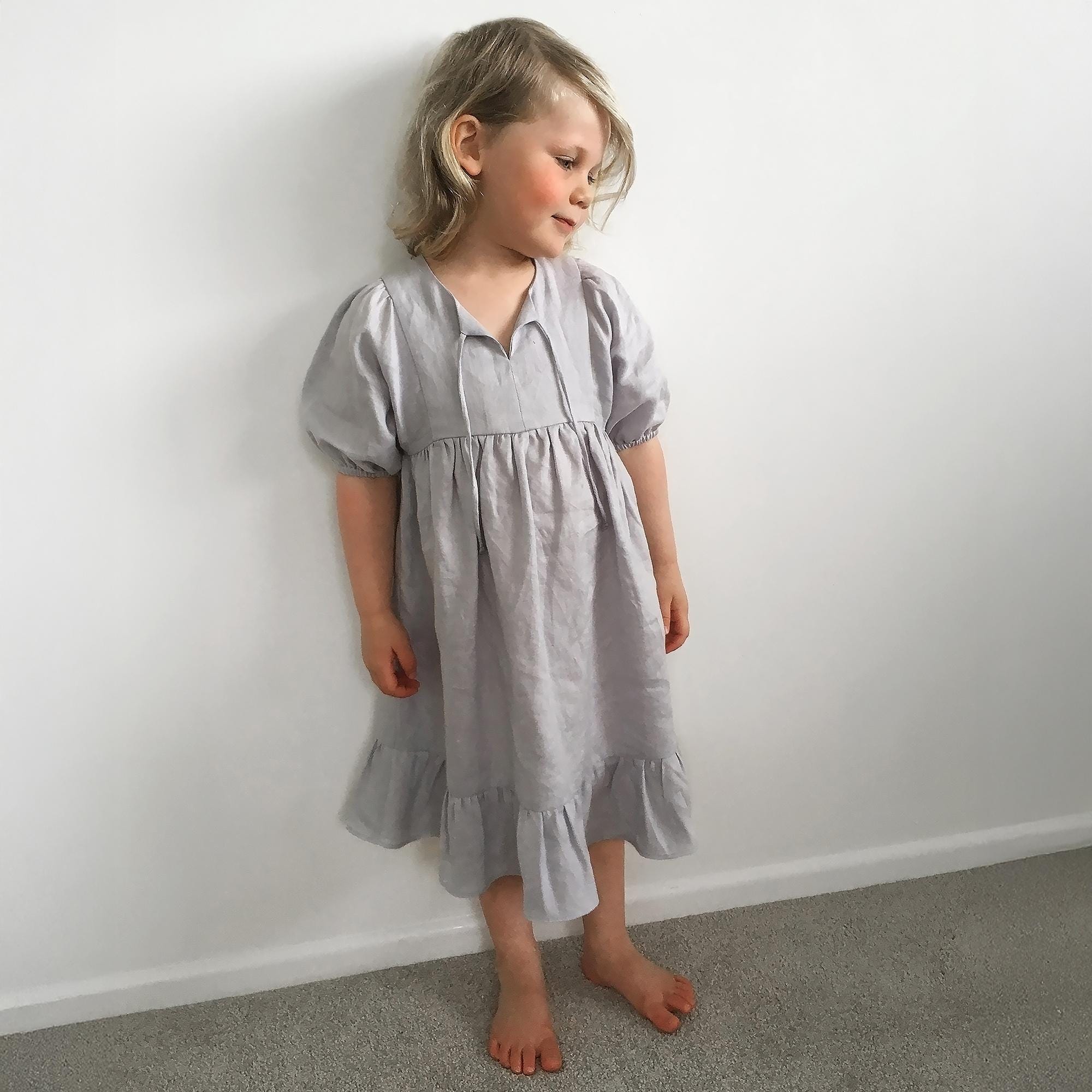 Bella Dress Sewing Pattern: Girls Sizes 6-9m to 8yr (PDF Pattern)
