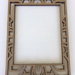 Marco decorativo: recorte de cartón, decoración de pared, decoración del hogar, arte de pared, decoraciones de fiesta, diferentes tamaños.