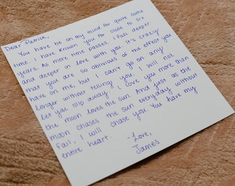 Notas escritas a mano con mensajes emotivos