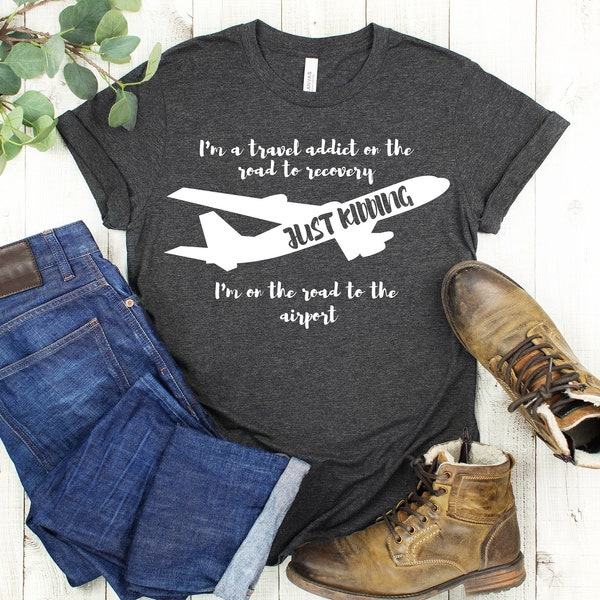 Travel Lover Shirt, Let's Travel the World T-shirt, Inspirational T-Shirt, Retro Travel Shirt, Wanderlust Tee, Adventure Shirt, Vacation Tee