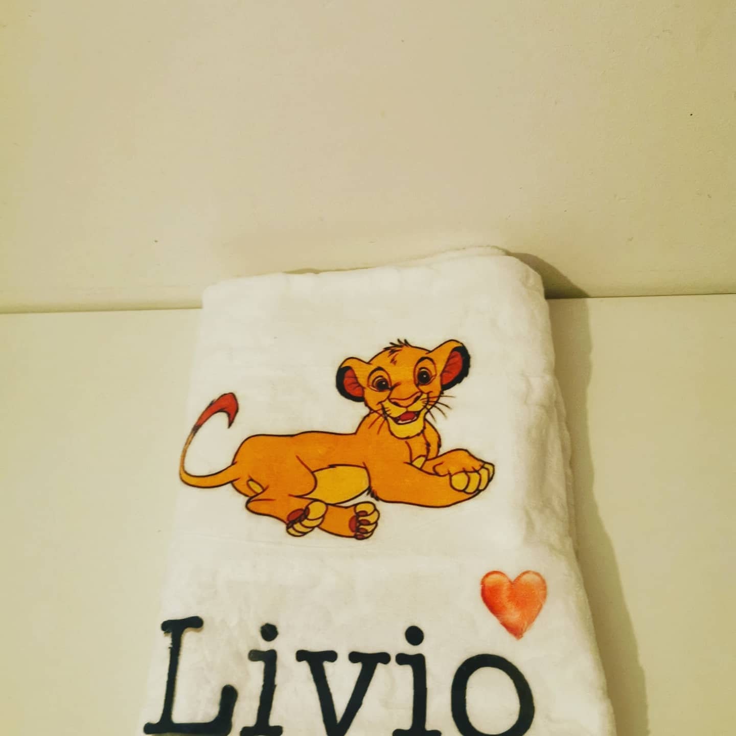 Couverture Simba Personnalisé