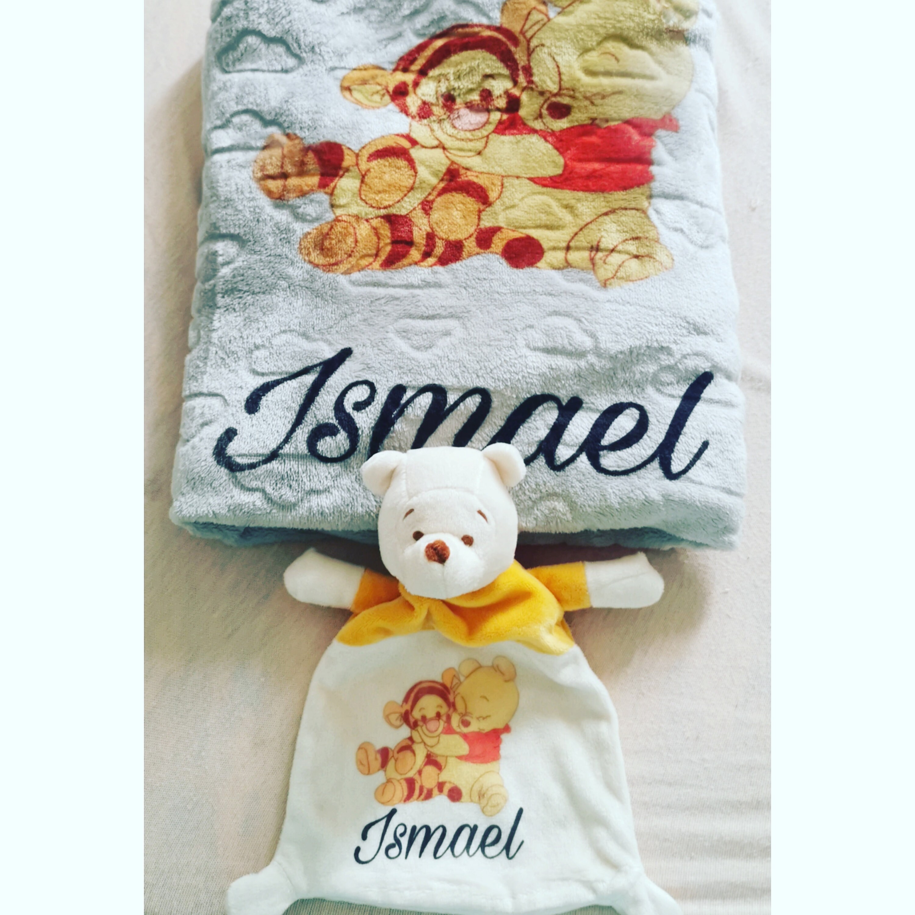 Ensemble Doudou et Couverture Winnie
