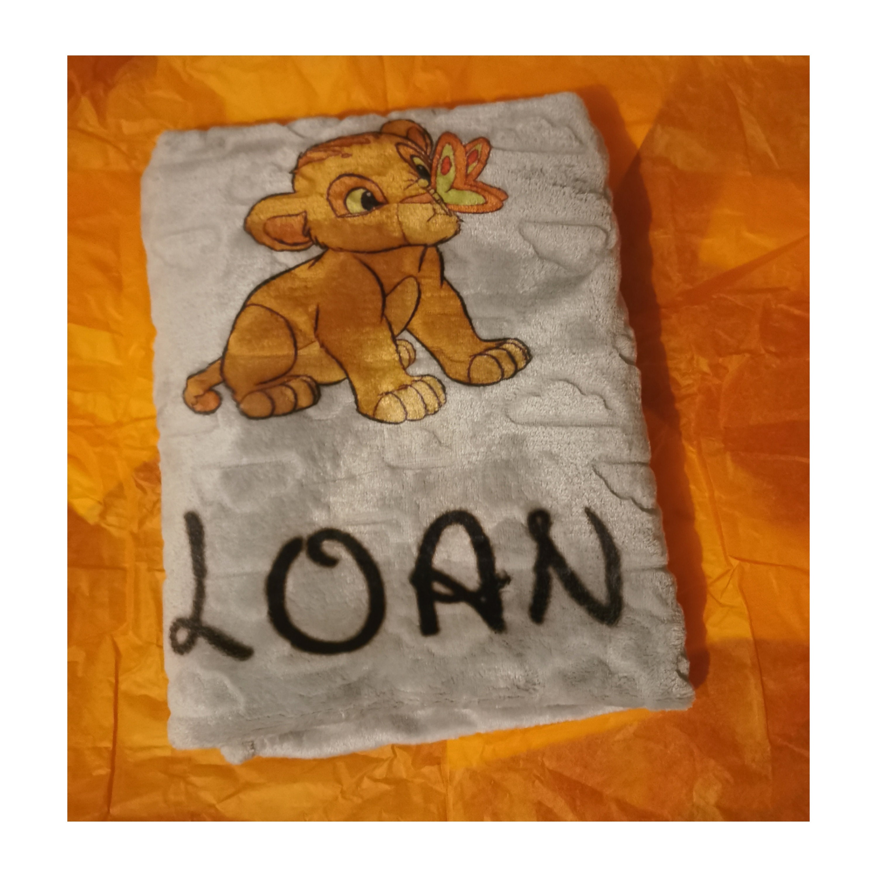 Couverture Simba Personnalisé