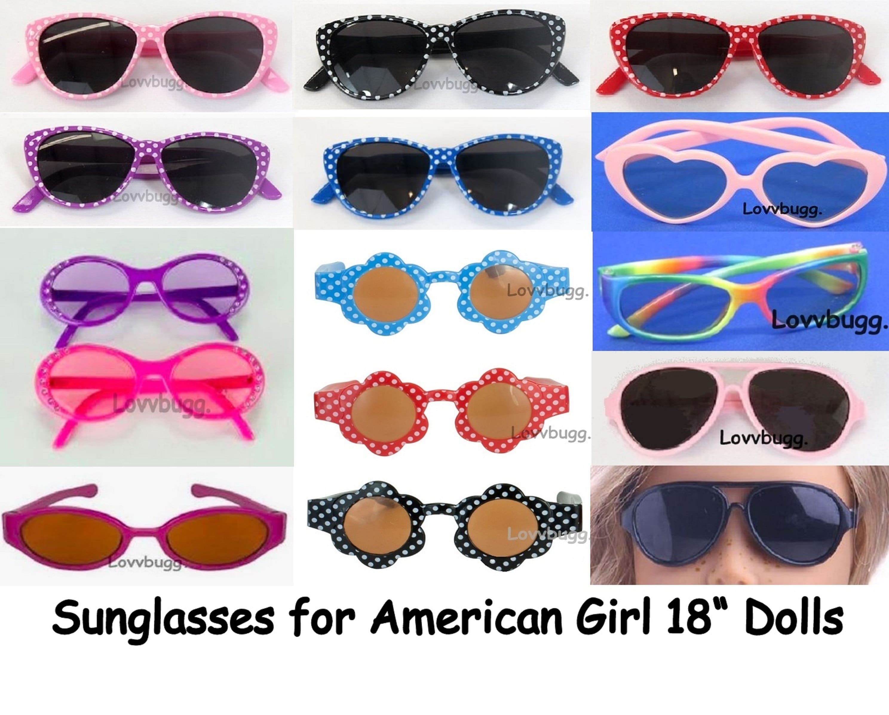 12 Pairs Doll Glasses Fashion Doll Eyeglasses Doll Accessories for 18in Doll  - Walmart.com