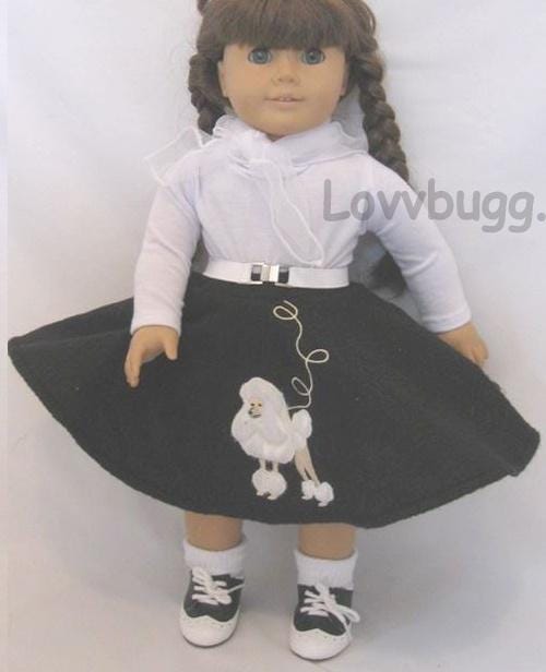American Girl Doll Poodle Skirt Outfit Canada