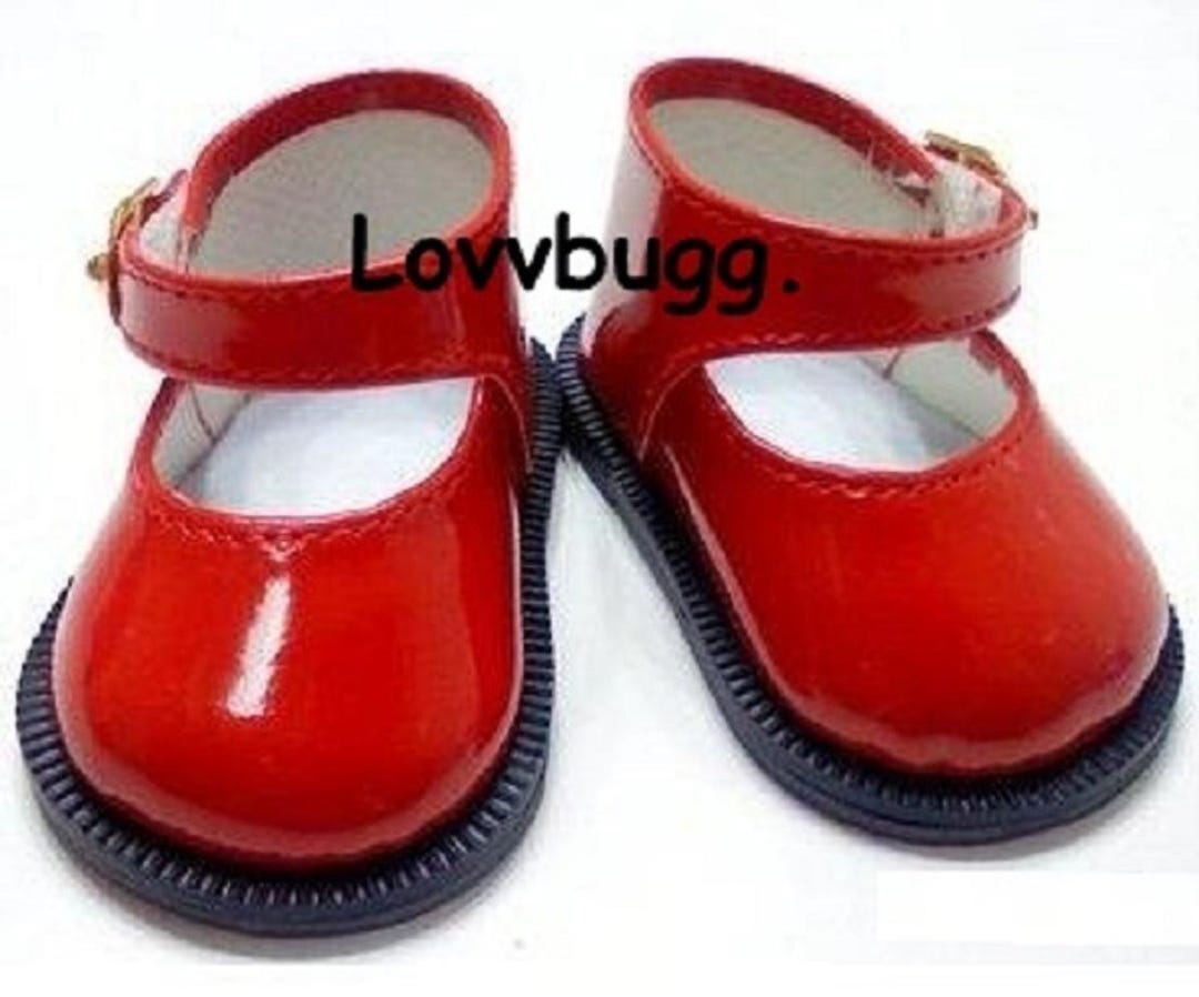 6 Pairs Of Doll Shoes Include Boots Leather Shoes
