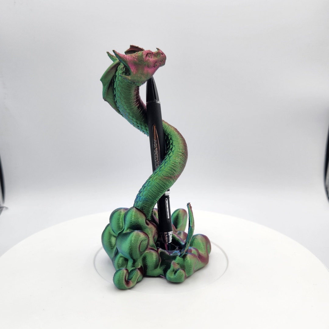 Dragon Pen Holder Etsy