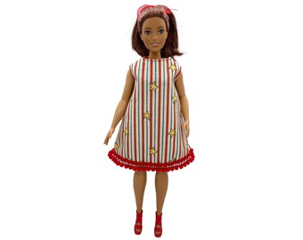 July 4th Swing Dress for 11.5" Fashion Doll