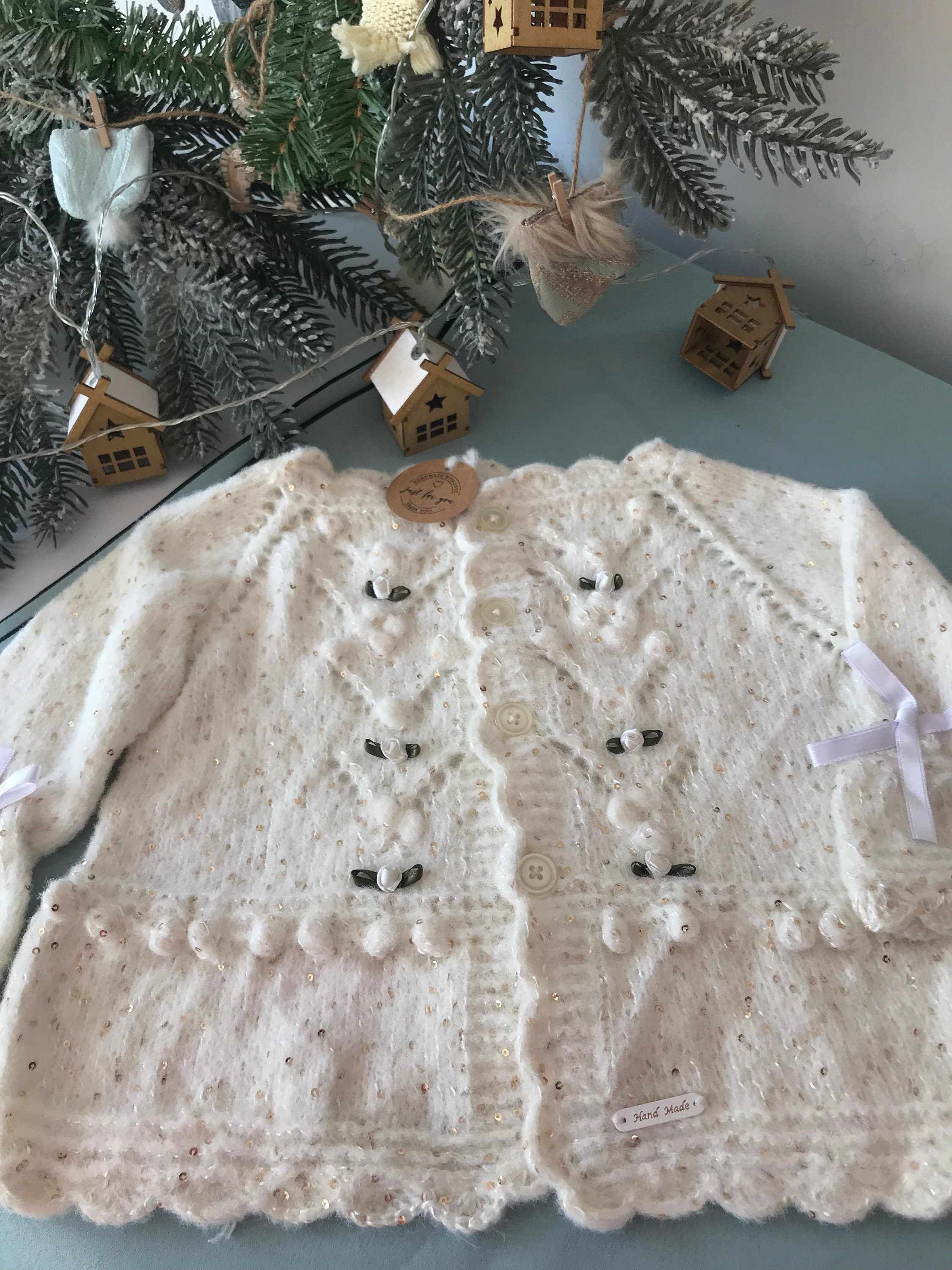 Girls Cream Dress Coat FAKKDUK Girls Cardigan Sweater,Kids Long